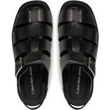 Calvin Klein Jeans - YW0YW01700 - Sandalen - Zwart - Leer Buitenkant
