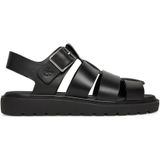 Calvin Klein Jeans - YW0YW01700 - Sandalen - Zwart - Leer Buitenkant