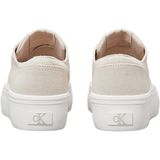 Sneakers - Effen - Katoen - Met Plateau - Ronde Neus