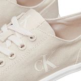 Sneakers - Effen - Katoen - Met Plateau - Ronde Neus