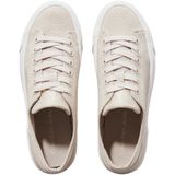 Sneakers - Effen - Katoen - Met Plateau - Ronde Neus