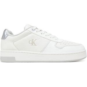 Sneakers Calvin Klein Jeans Basket Cupsole Low Mg YW0YW01765 Weiß