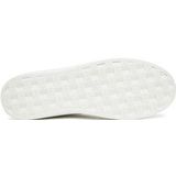 Veterschoen - Wit/Zwart - Vrijetijdsschoen - Plateau Hak - Vetersluiting