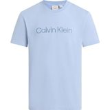 Calvin Klein - T-shirt - Korte Mouwen - Getextureerd Geborduurd Logo