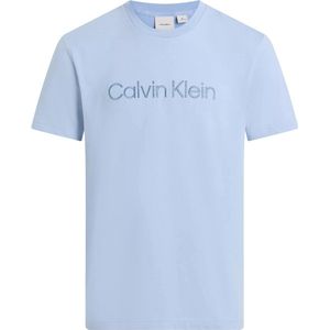 Calvin Klein - T-shirt - Korte Mouwen - Getextureerd Geborduurd Logo