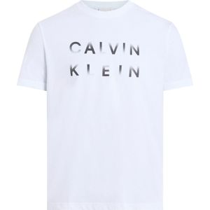 CK Calvin Klein - T-shirt - Puur Katoen - Regular Fit - Labelprint