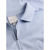 Calvin Klein - Korte Mouwen Polo - Blauw - Organisch Katoen