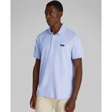 Calvin Klein - Korte Mouwen Polo - Blauw - Organisch Katoen