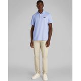 Calvin Klein - Korte Mouwen Polo - Blauw - Organisch Katoen