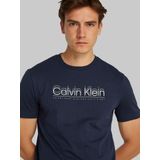 Calvin Klein - Double Logo - T-shirt - Korte Mouwen