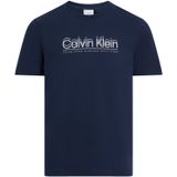Calvin Klein - Double Logo - T-shirt - Korte Mouwen