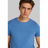 Calvin Klein Stretch Slim Fit T-shirt, heren T-shirt korte mouw O-hals, blauw