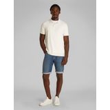 Calvin Klein Towelling Regular Polo, heren poloshirt, offwhite