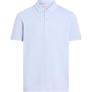 Calvin Klein - Oxford Two Tone - Poloshirt - Blauw - Regular Fit