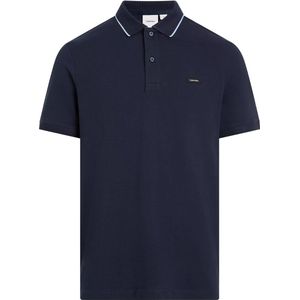 Calvin Klein - Poloshirt - Korte Mouwen - Pique - Zwart