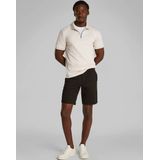 Calvin Klein - Offwhite Liquid Touch Zip Polo - Regular Fit Heren