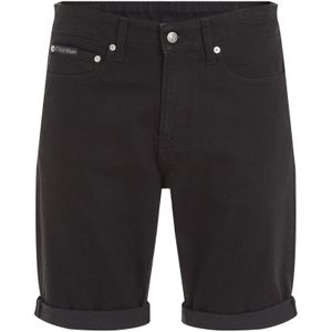 Calvin Klein Jeans - Slim Fit Bermuda Shorts - Zwart - Katoen