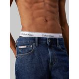 Calvin Klein Jeans - Korte Broeken - Blauw - Katoen - Bermuda Shorts