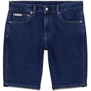 Calvin Klein Jeans - Korte Broeken - Blauw - Katoen - Bermuda Shorts