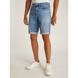 Calvin Klein Jeans Shorts SLIM SHORT mit Umschlagsaum