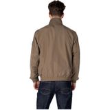 Calvin Klein Jeans, Heren, Jassen, Groen, Maat: S Polyamide,