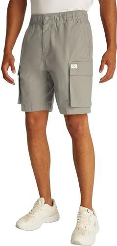 Calvin Klein - Regular Fit - Korte Broek - Beige - Katoen