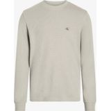 Calvin Klein - Wafel Shirt - Beige - Heren