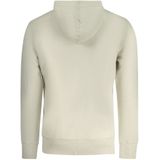 Calvin Klein - Hoodie - Beige - Katoen - Lange Mouwen - Capuchon