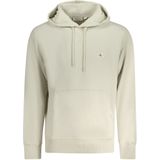 Calvin Klein - Hoodie - Beige - Katoen - Lange Mouwen - Capuchon