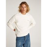 Calvin Klein - Katoenen Hoodie - Beige - 100% Katoen - Geborduurd Logo