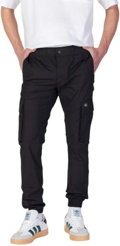 Cargo skinny broek CALVIN KLEIN JEANS. Katoen materiaal. Maten W32 - Lengte 32. Zwart kleur