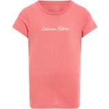 Calvin Klein - T-shirt - Koraalroze - Katoen