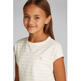 Calvin Klein - T-shirt - Ecru/Lila