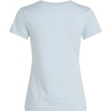 Calvin Klein - T-Shirt - Lichtblauw - Katoen - Slim Fit