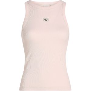 Calvin Klein - Tanktop - Zwart - 94% Katoen, 6% Elastaan