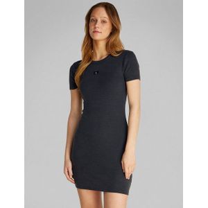 Washed Black - Shirtjurk - Korte Mouwen - Ronde Hals - Gewassen Look