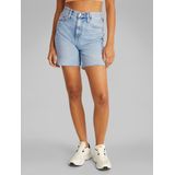 Calvin Klein Jeans - Korte Broeken - Lichtblauw - Denim - 82% Katoen, 18% Lyocell