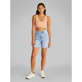 Calvin Klein Jeans - Korte Broeken - Lichtblauw - Denim - 82% Katoen, 18% Lyocell