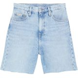 Calvin Klein Jeans - Korte Broeken - Lichtblauw - Denim - 82% Katoen, 18% Lyocell