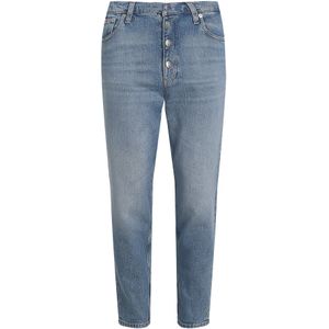 Calvin Klein - Mom Jeans - Lichtblauw - Denim