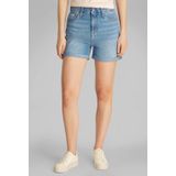 Calvin Klein Jeans - Relaxed Fit Korte Jeans met Labeldetail