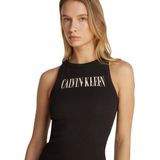 About You - Haltertop - Ronde Hals - Slanke Pasvorm - Mouwloos - Logoprint