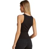 About You - Haltertop - Ronde Hals - Slanke Pasvorm - Mouwloos - Logoprint