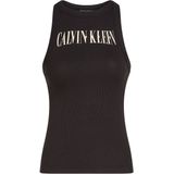 About You - Haltertop - Ronde Hals - Slanke Pasvorm - Mouwloos - Logoprint