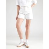 Calvin Klein - Bermuda - Wit - Biologisch Katoen - Hoge Stijging