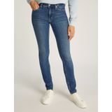 Calvin Klein - Jeans - Blauw - Denim - Skinny - Mid Waist
