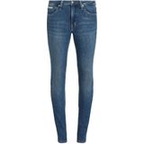 Calvin Klein - Jeans - Blauw - Denim - Skinny - Mid Waist