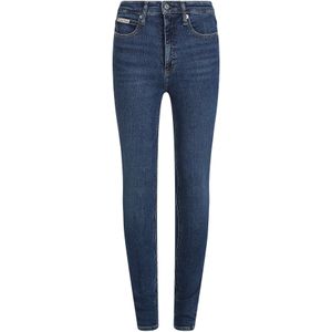 CK JEANS Dames HIGH RISE SKINNY J20J225149, Denim (Denim Dark), 24W/30L, Denim (Denim Dark), 28W / 30L