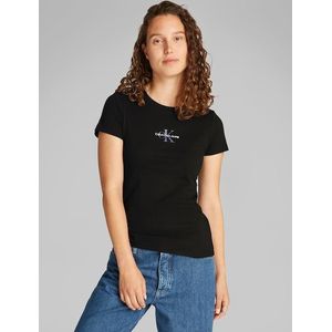 Calvin Klein - T-shirt - Zwart - Katoen