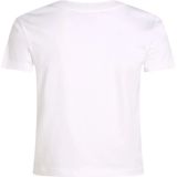 Calvin Klein - T-shirt - Wit - Katoen - Korte Mouwen